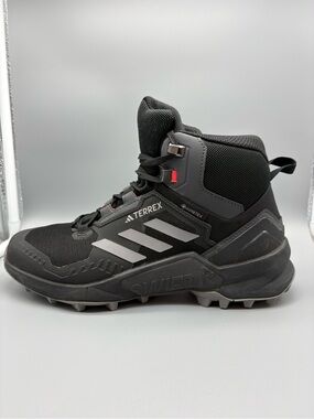 Adidas | Terrex Swift R3 GTX Mid Hiking Shoes - Black ; Mens 6.5